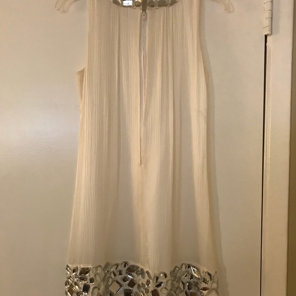 Betsey Johnson White Silk Dress - Picture 2 of 5